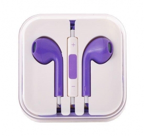 KIT AURICULAR 3.5mm SAM/SONY VIOLETA