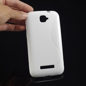 BOLSA SILICONE ALCATEL  POP C7 BRANCO