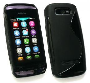 BOLSA SILICONE NOKIA 305/306 PRETO