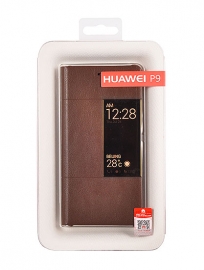 BOLSA LIVRO HUAWEI P9 LITE CINZA (ORIGINAL)