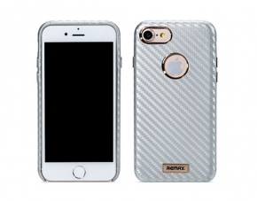 Bolsa Remax Carbon  Iphone 7/ 8 Silver