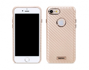 Bolsa Remax Carbon  Iphone 7/ 8 Gold