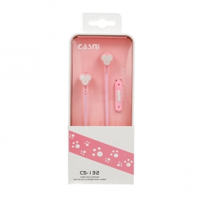 Auricular Casni CS-132 - Rosa