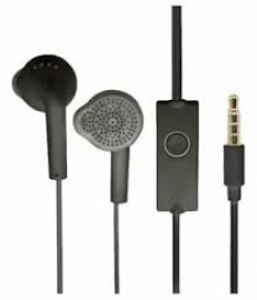 Kit Auricular Stereo Samsung EHS-61 Preto (Bulk)