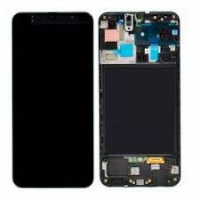 Touch+Display C/ Frame Samsung  A50 2019 / A505 Original Preto