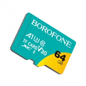 BOROFONE MICROSD 64GB SDXC CLASS10 95MB / S