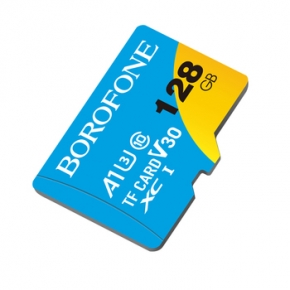 BOROFONE MICROSD 128GB SDXC U3 CLASS10 100MB / S