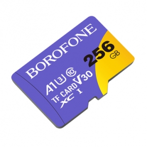 BOROFONE MICROSD 256GB SDXC U3 CLASS10 100MB / S