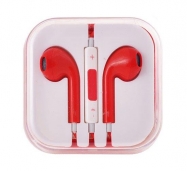 KIT AURICULAR 3.5mm SAM/SONY VERMELHO