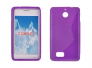 BOLSA SILICONE SONY XPERIA E1 VIOLETA