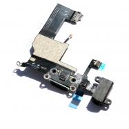 FLEX IPHONE 5G CONECTOR CARGA PRETO