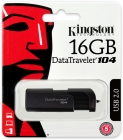 Pen Drive Kinsgton 16Gb Data Treveler 104 USB2.0